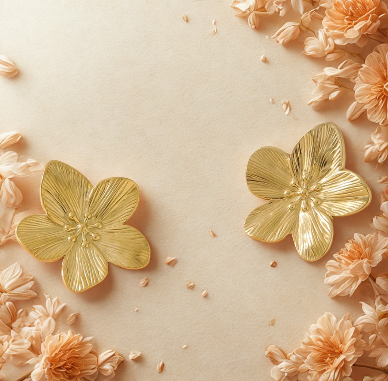 Boucles d'Oreilles Flora